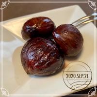 毎年作ってます。栗の渋皮煮