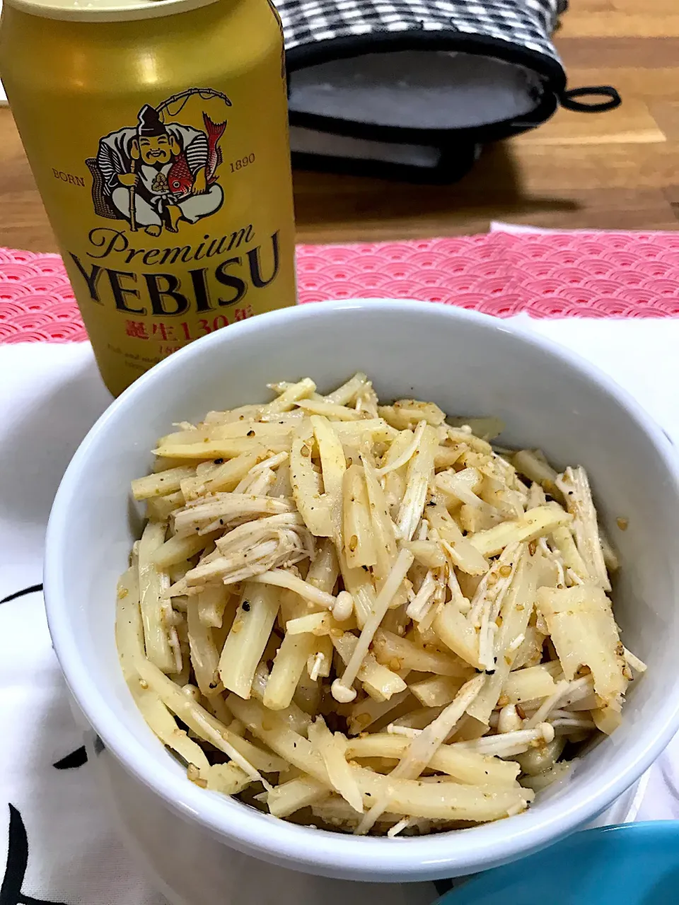 タケノコとえのきのナムル🍺|morimi32さん