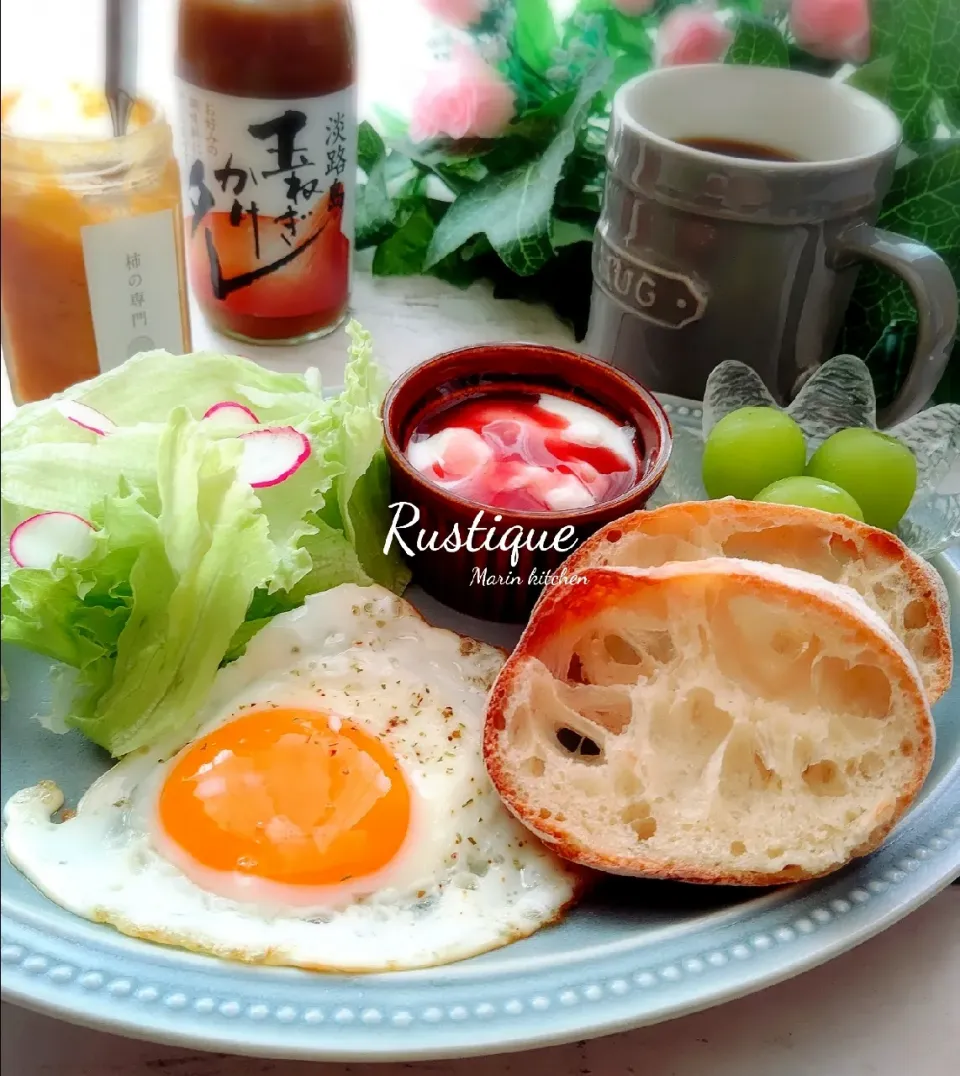 昨日の朝ごはんですが…💦|マリンさん