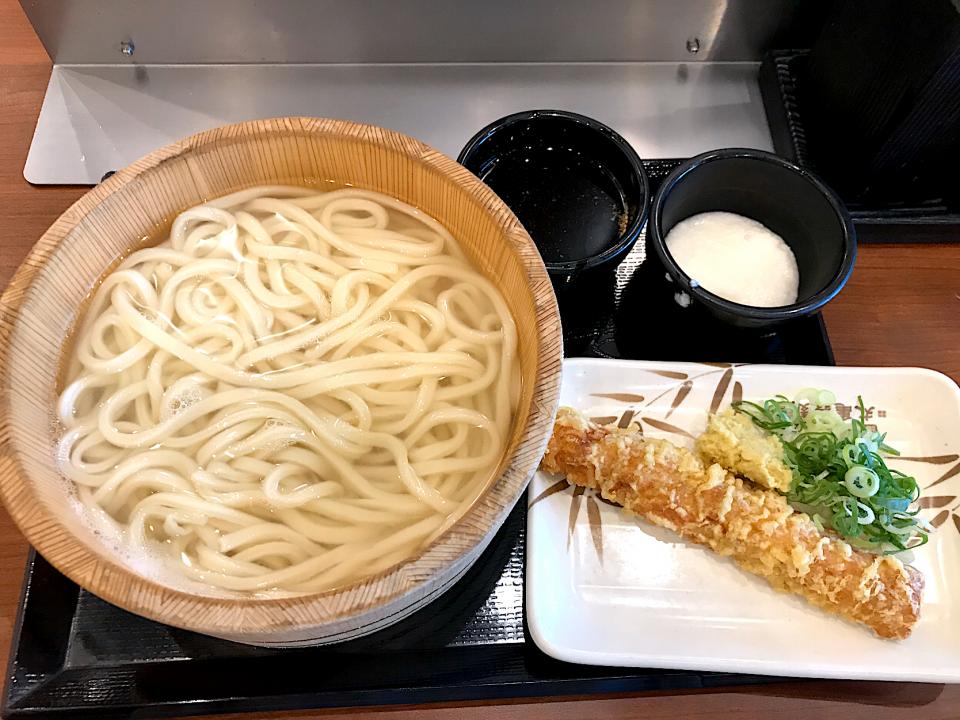 釜揚げうどん とろろ ちくわ天 丸亀製麺 Morimi32 Snapdish スナップディッシュ Id Jepwoa