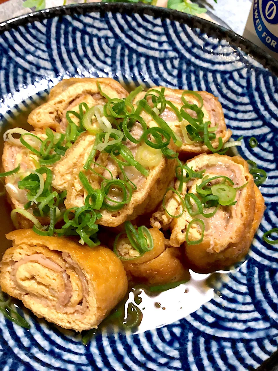 油揚げと豚肉のクルクル焼き浸し😆|みゆきさん