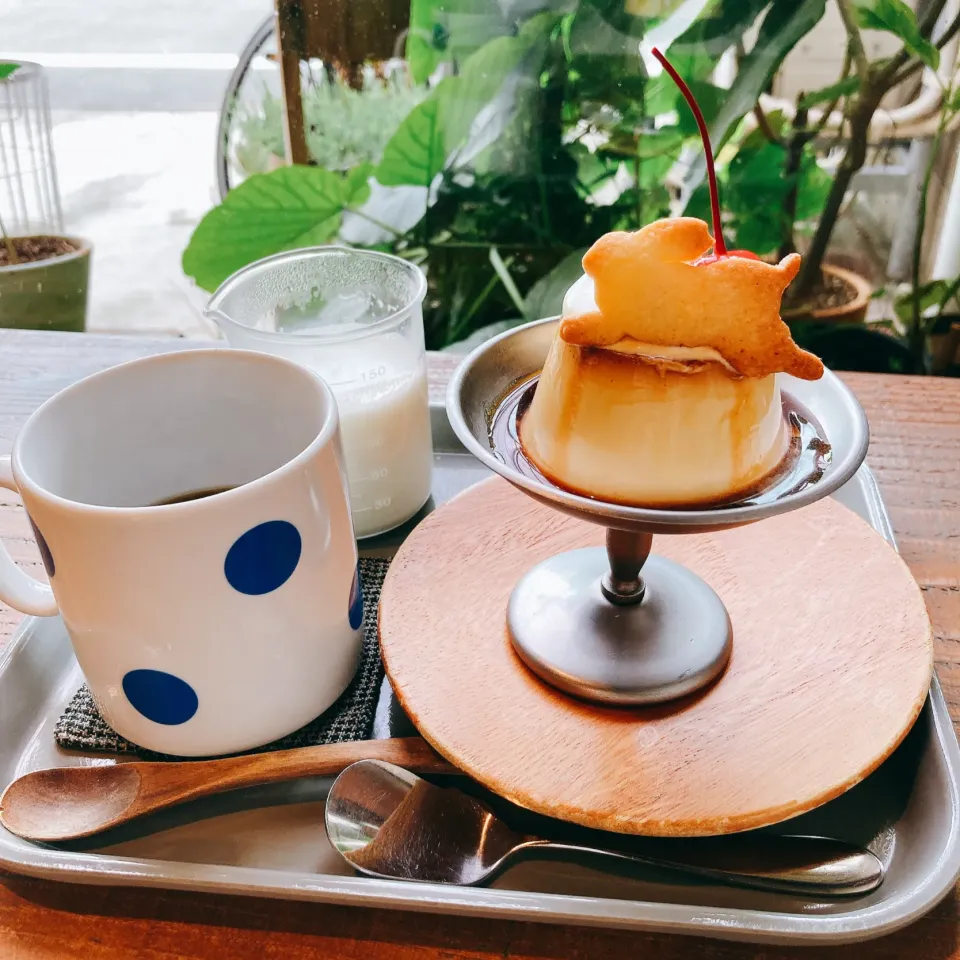 プリンとカフェオレ🍮☕️|ちゃみこさん