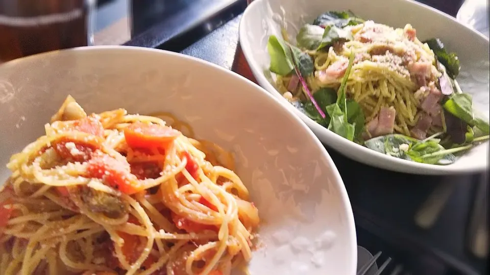 Snapdishの料理写真:パスタランチ☀️🍴|りょうさん