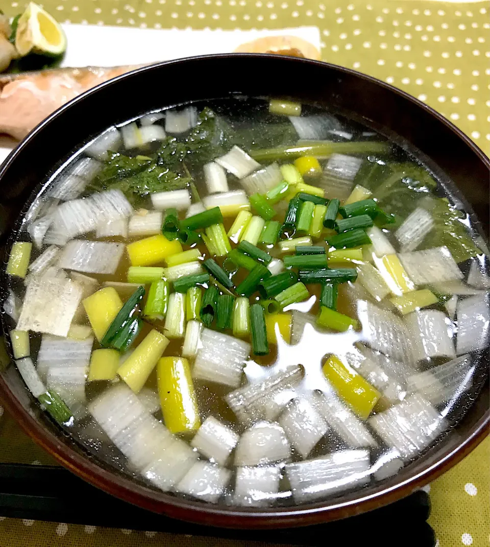 鯛の兜焼き→鯛出汁のお味噌汁|morimi32さん