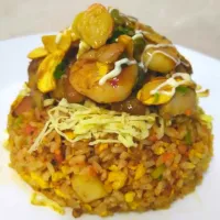 crazy japanese fried rice|adharrudinさん