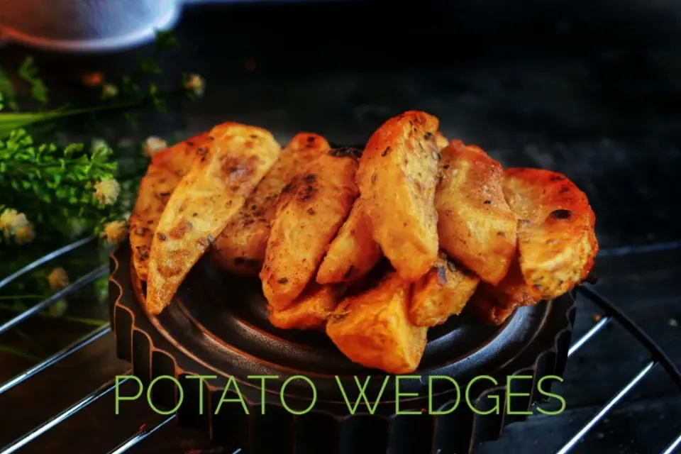 Potato wedges | Tasty and Easy snack|Tushinさん