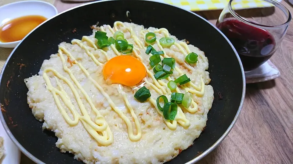 とろろ芋焼き🥔|かめさん