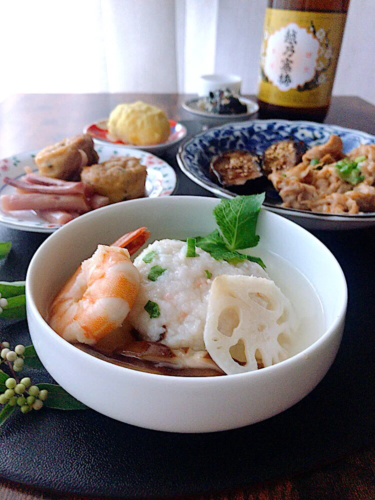 加賀蓮根ではす蒸しと金沢育ちの野菜尽くしで家飲み|とんちんさん