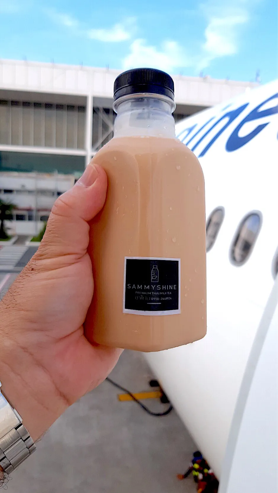 Snapdishの料理写真:Sammyshine Premium Thai Milk Tea.|Popさん