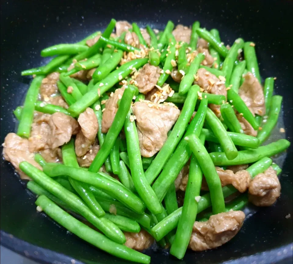 French Bean w/ Vegetarian Abalone|envymaqueenさん