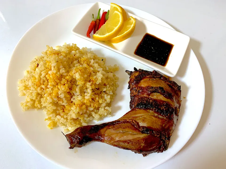 My first ever home made chicken inasal, KAIN NA!|chafoodisloveさん