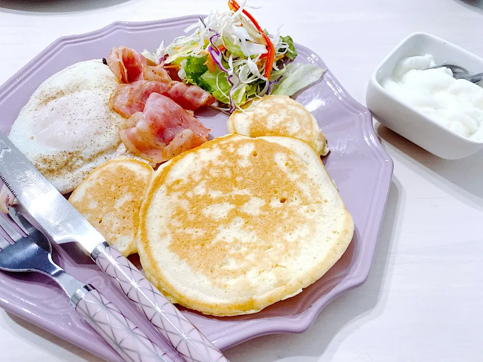 ちびすけの朝ごはん|かつさん