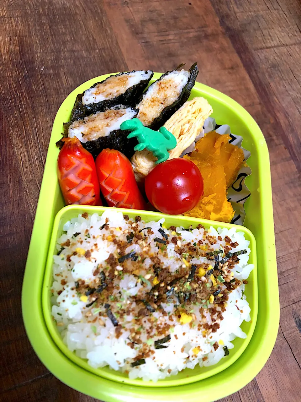 磯辺揚げ弁当😊|ひまさくさん