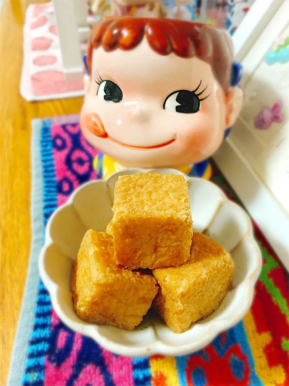 お出汁の力で薄味仕上げ♡厚揚げの含め煮。|ぽき。さん