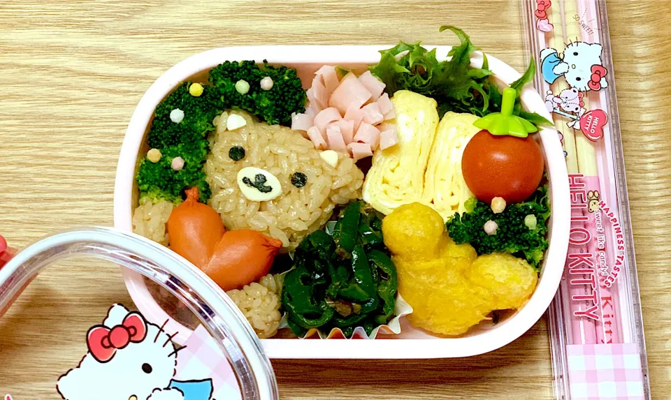 娘の幼稚園弁当♡|kanmamamaさん