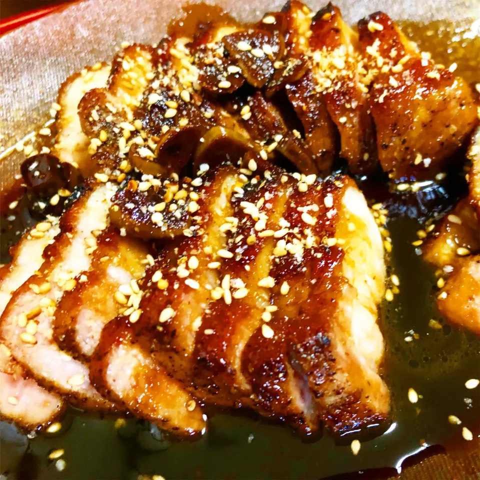 Snapdishの料理写真:ちゃぶ台焼き豚|Cuisineさん