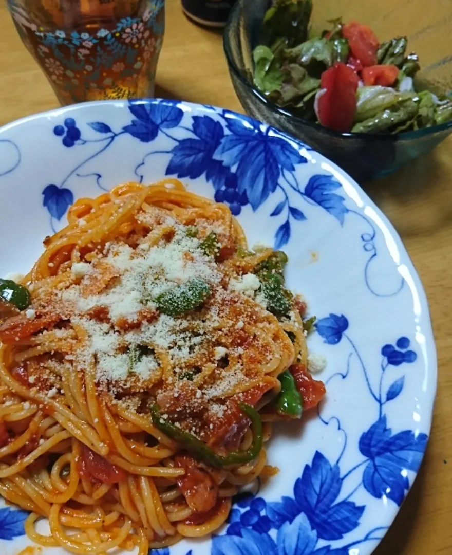 お昼ごはん🍝|しまだ ちえこさん