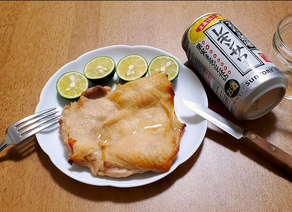 鶏肉の酒だし漬け焼き|ナナさん