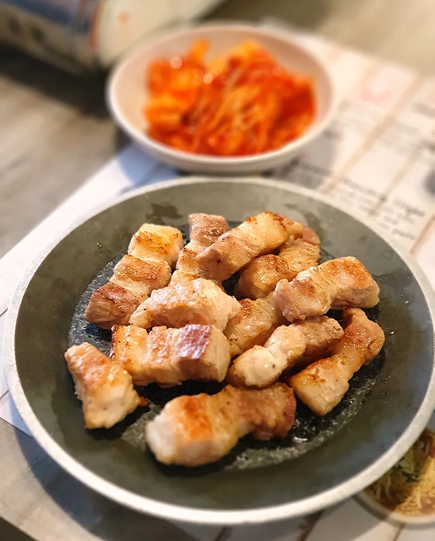 Snapdishの料理写真:Grilled Pork Belly|envymaqueenさん