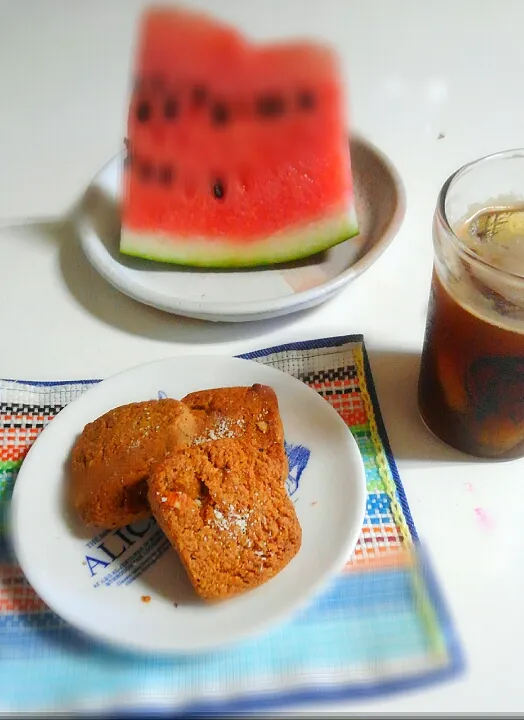 マリンさんの料理 本日も職場のおやつは米糠クッキー🍪毎日食べてます😂|みったんさん