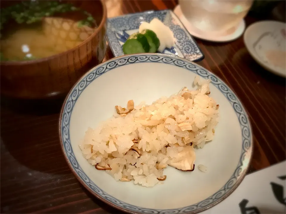 松茸ご飯|もうちゃんさん