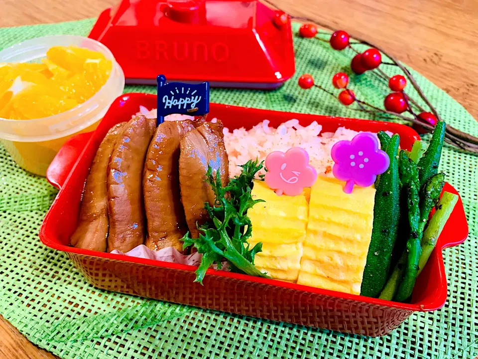 娘のお弁当🍱鮪の照り焼き|いちごさん