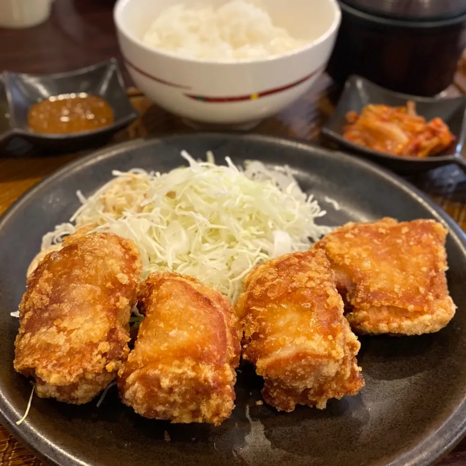 昼ごはん☀️☀️☀️唐揚げ。断酒530日目|ぽんたさん