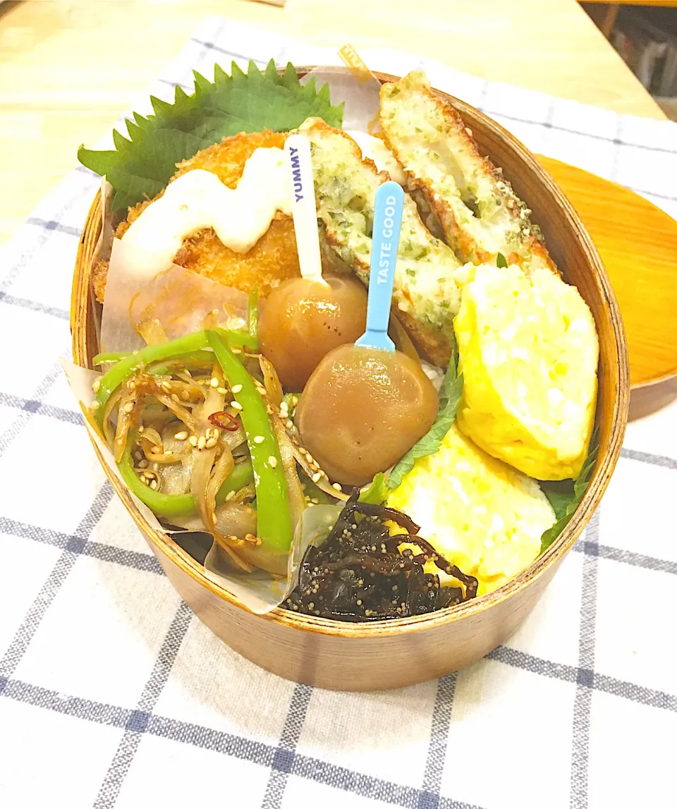 今日のパパ弁当は乗っけ盛り弁当♪|key♪さん