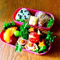 Snapdishの料理写真:5歳　遠足のお弁当|ままなさん