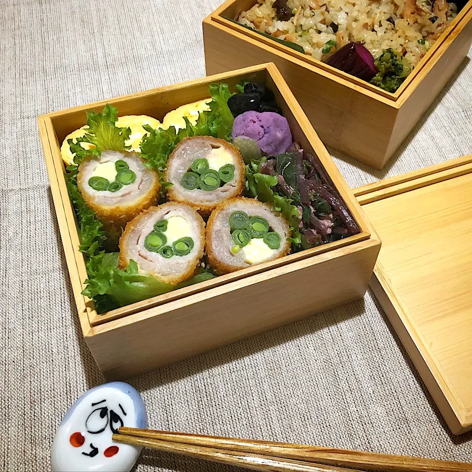 Snapdishの料理写真:サバ缶の混ぜごはん弁当|じゅん太さん