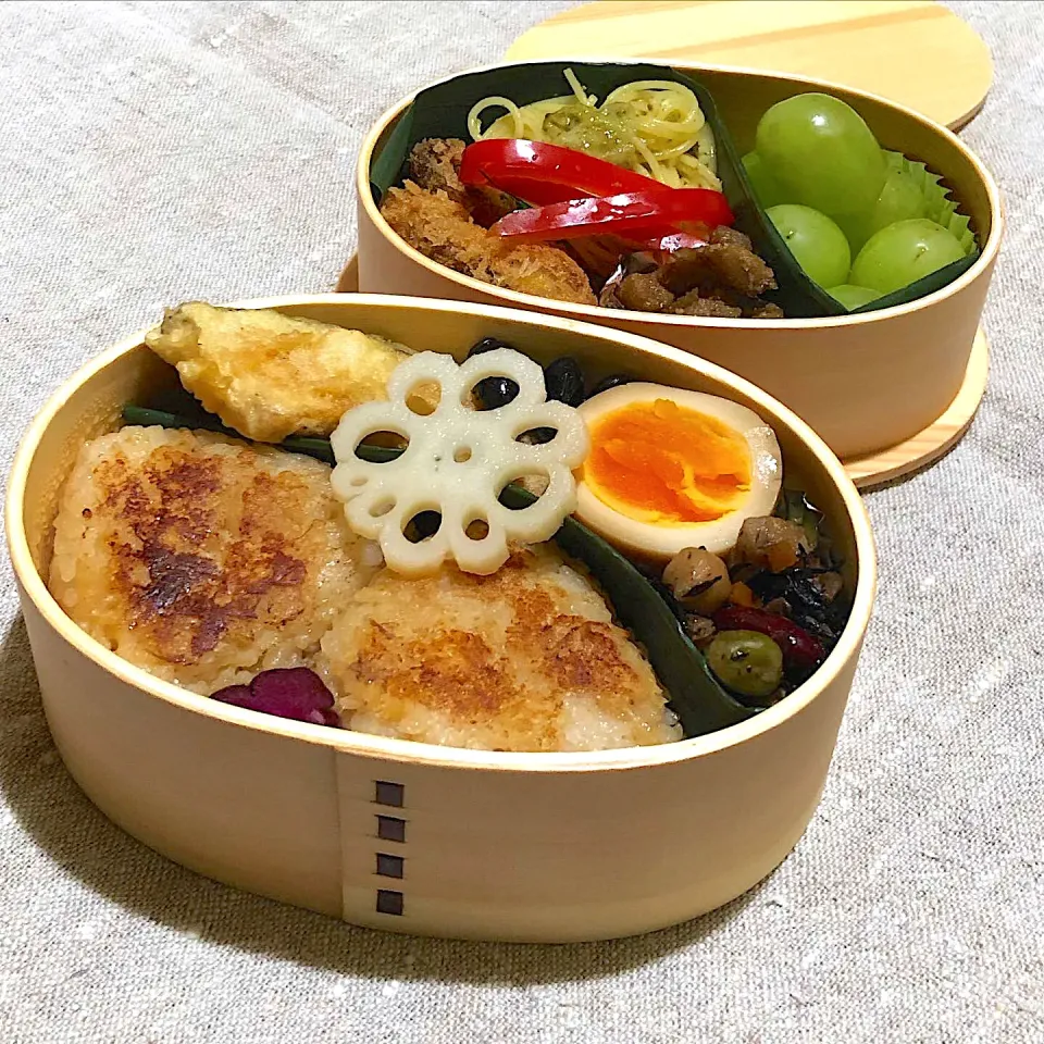 鯛味噌の焼きおにぎり弁当|じゅん太さん