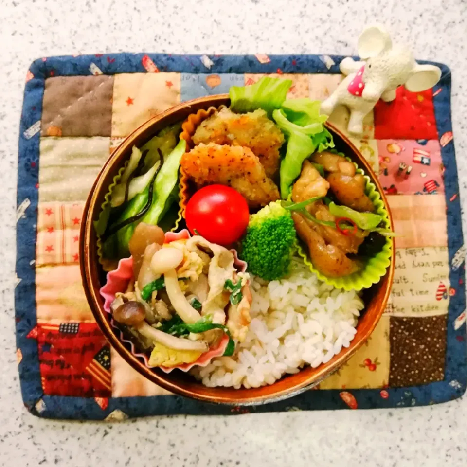 Snapdishの料理写真:今日のお弁当😊|naonaomimichanさん