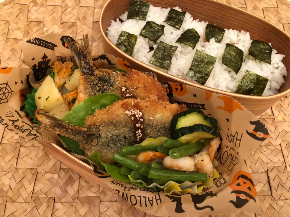 高校生弁当　11-17 鰯フライ|mashaさん