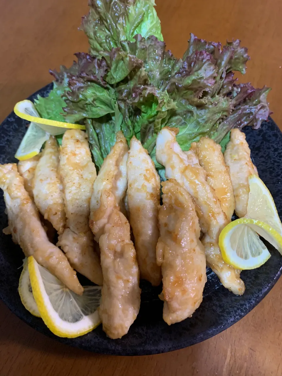 チキンの照り焼きレモンです。|レモンさん