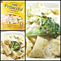 Egg Fetuccine pasta|radhaさん