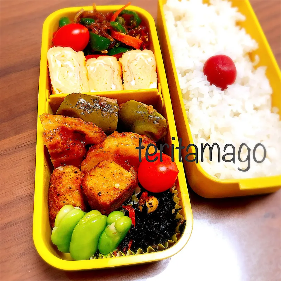 Snapdishの料理写真:お弁当|teritamagoさん