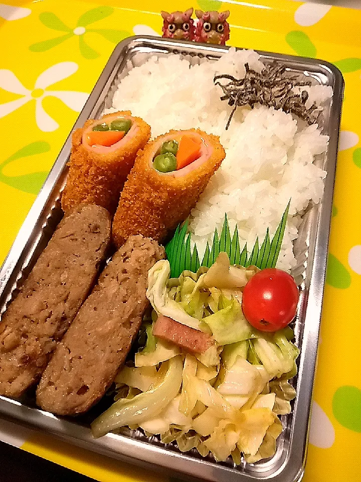 息子弁当(大会)|みどりさん