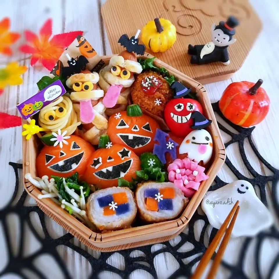 ハロウィン弁当はじめました🎃👻🎃👻|ayano.adshさん