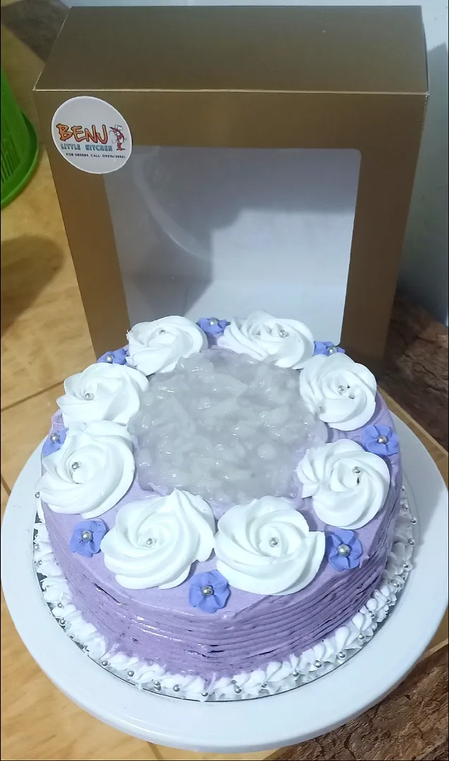 Ube Macapuno Cake|ghretzさん