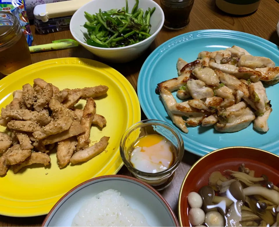 9月26日夜は鶏むね肉焼き2種🐓|とももさん