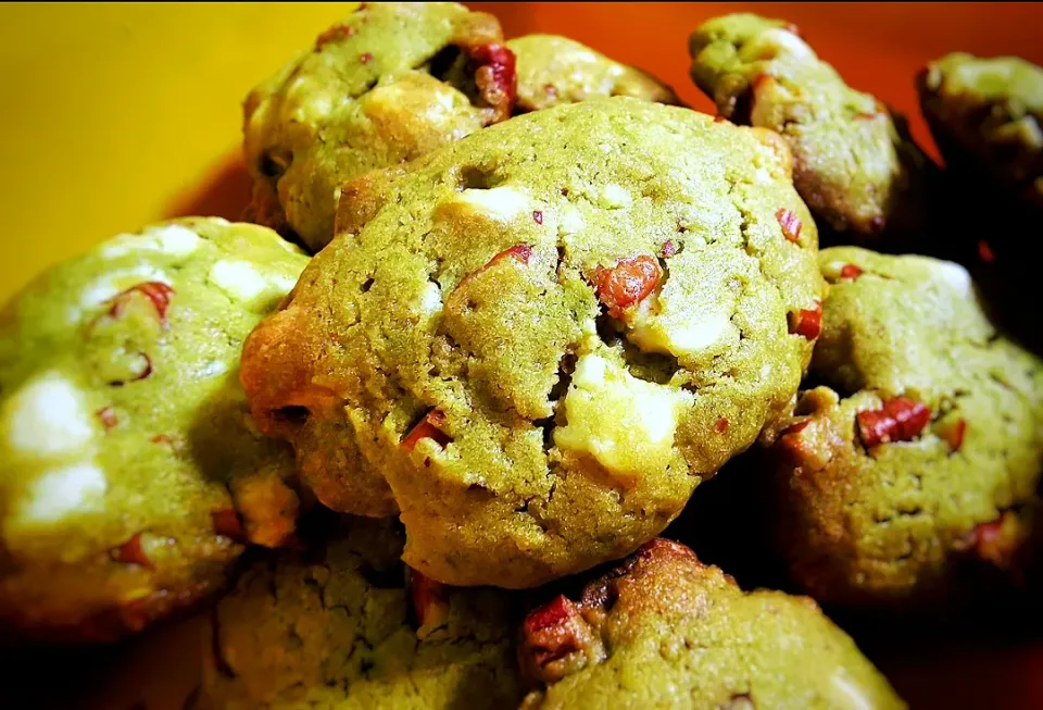 サンドラ リー's dish Matcha kinako cookies|サンドラ リーさん