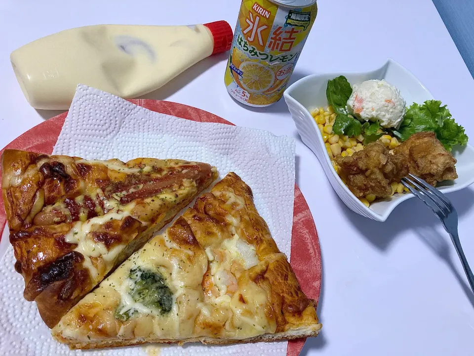 今宵は、パンピザ🍕|Kojiさん