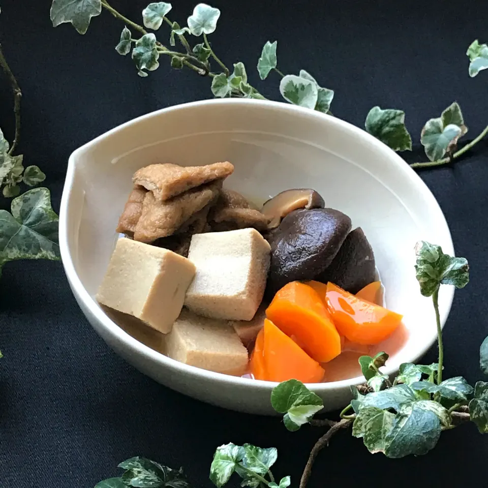 🇯🇵色々 お疲れモードな私を癒す🇯🇵ほっこり煮物は高野豆腐の炊いたん🥢|Hollyさん