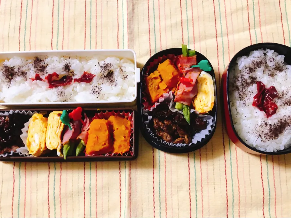 Snapdishの料理写真:2020/09/25(金) 夫弁当＆娘弁当🎵|kiyominさん