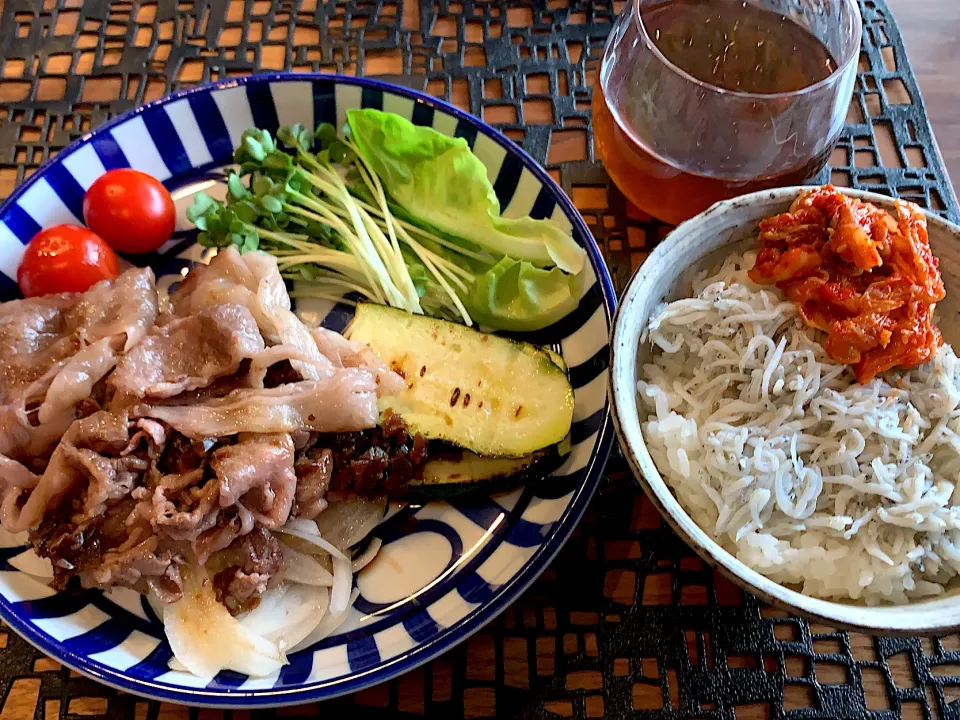 残りものでお昼ご飯|たまにゃんさん