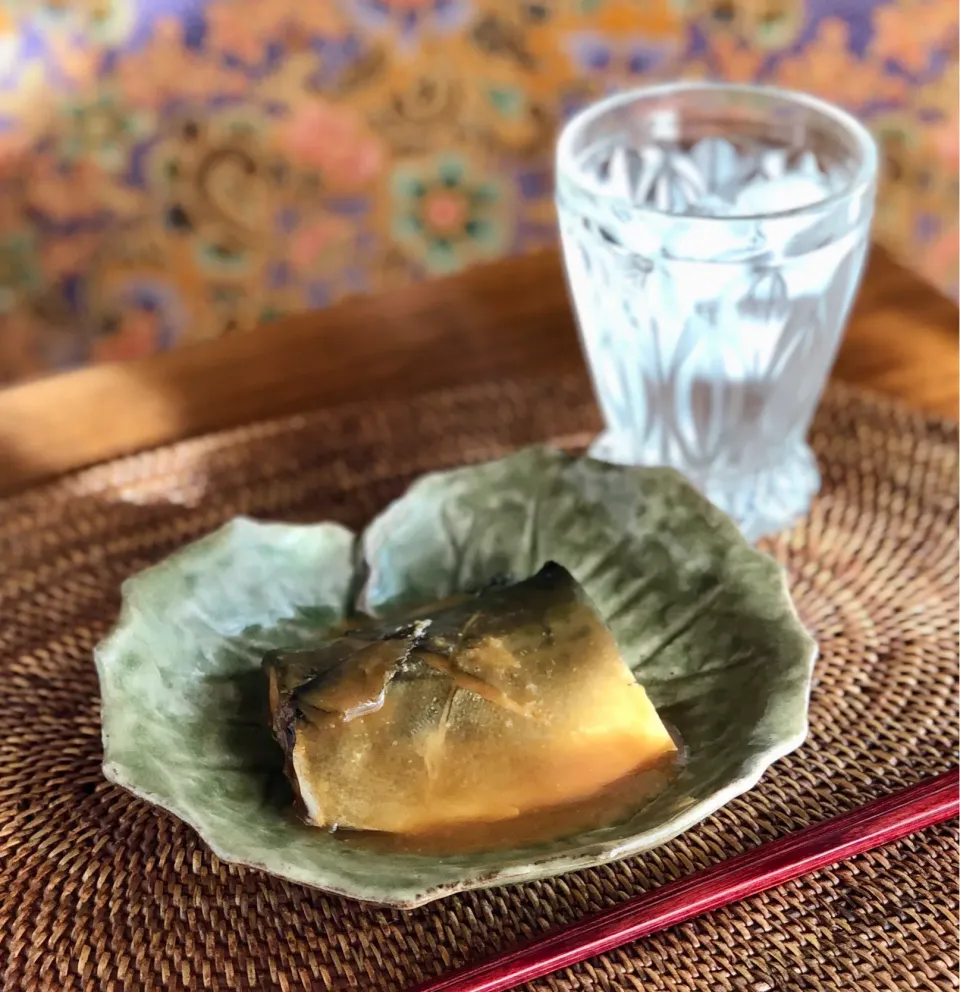 鯖の味噌煮　Boiled mackerel in miso|マユマユさん