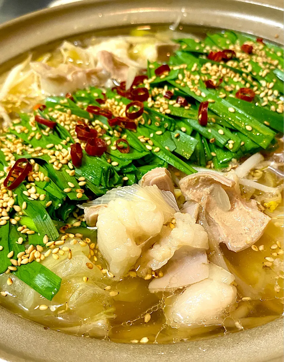 もつ鍋🍲醤油味|Michiyo Shimizuさん