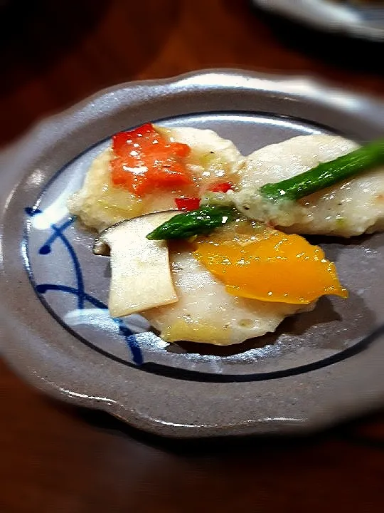 Snapdishの料理写真:帆立の炒め物わさび風味|935さん