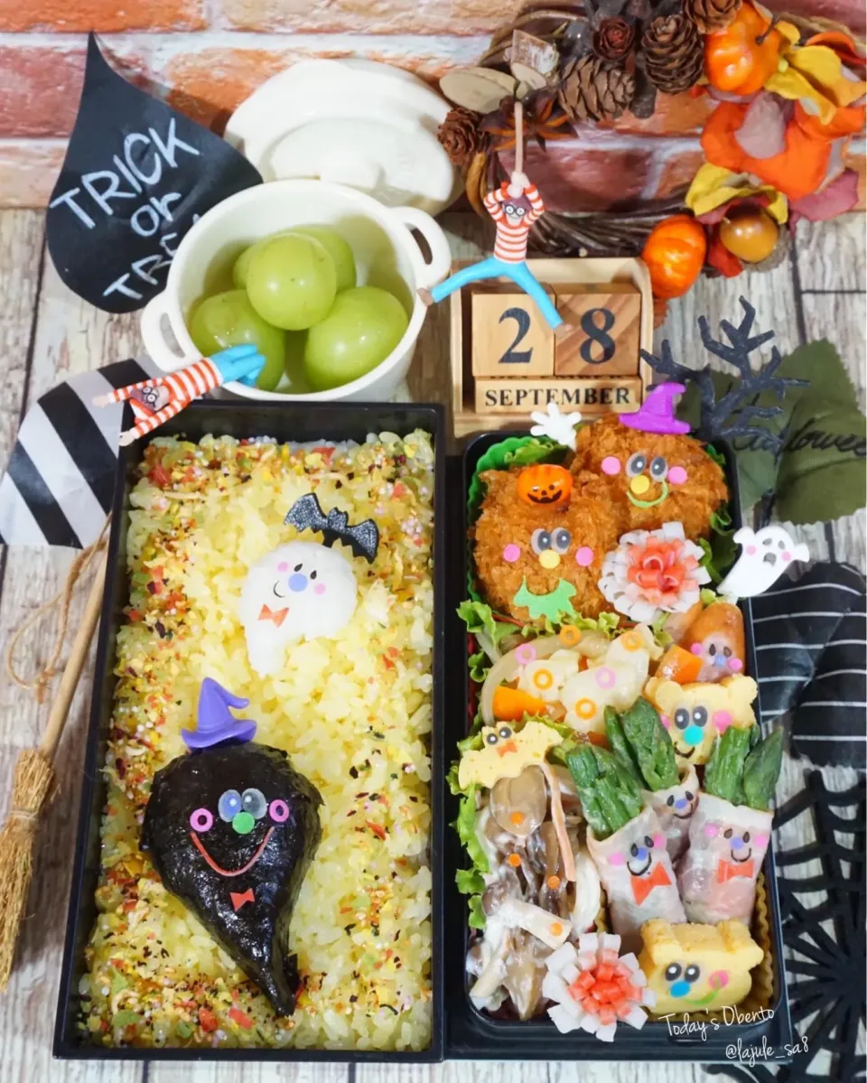 ハロウィン👻お弁当🎃|La-Jule Sa8さん