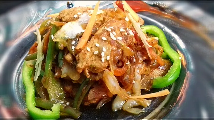 Chicken stir-fry easy to make & good to taste 😀|Binita Thapaさん